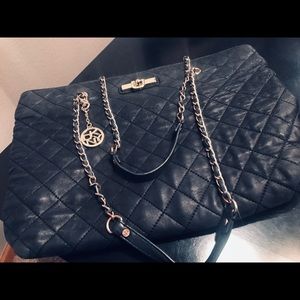 DKNY Leather Quilted Purse